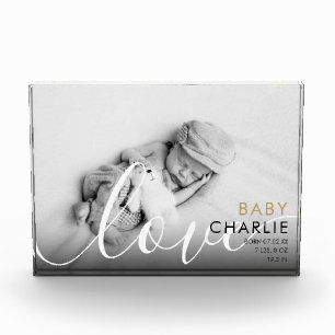 Bloc Photo Script moderne statistiques de naissance bébé