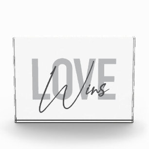 Bloc Photo Simple, cool, urbain, tendance, moderne L'amour ga