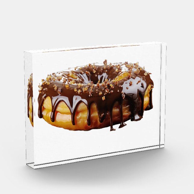 Bloc Photo SlipperyJoe's decadent donut covered thick glossy  (Gauche)