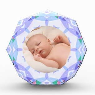 Bloc Photo Soft Pretty Pastel Purple Nouveau-Né Nouveau bébé