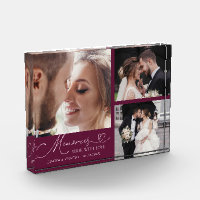 Souvenirs de mariage Cranberry faits avec amour