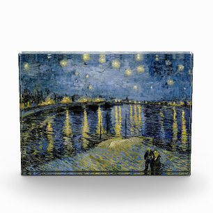Bloc Photo Starry Night Vincent van Gogh