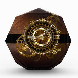 Bloc Photo Steampunk clock with antique gears