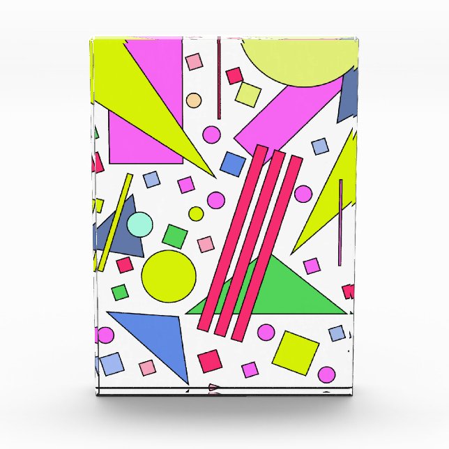 Bloc Photo Style rétro Vintage des années 80 et 90 (Devant)