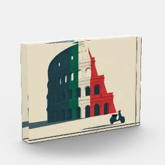 Bloc Photo  The "Eternal Horizon" Premium Acrylic Art Block