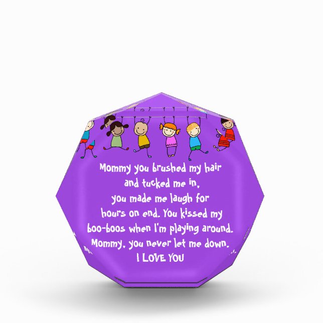 Bloc Photo Tu aimes maman (Devant)