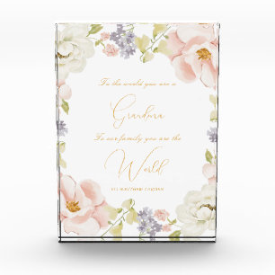 Bloc Photo Tu Es Le Message De La Grand-Mère Du Monde