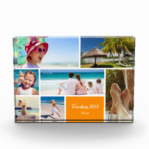 Bloc Photo Vacances en famille ou en couple 7 garde-photos, o