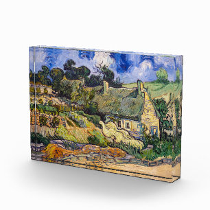 Bloc Photo Vincent Van Gogh - Chalets de chaume à Cordeville