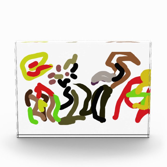 Bloc Photo Wolf wild ink autumn  (Devant)