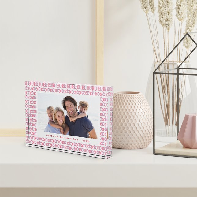 Bloc Photo XOXO Peint | Saint Valentin (Créateur téléchargé)