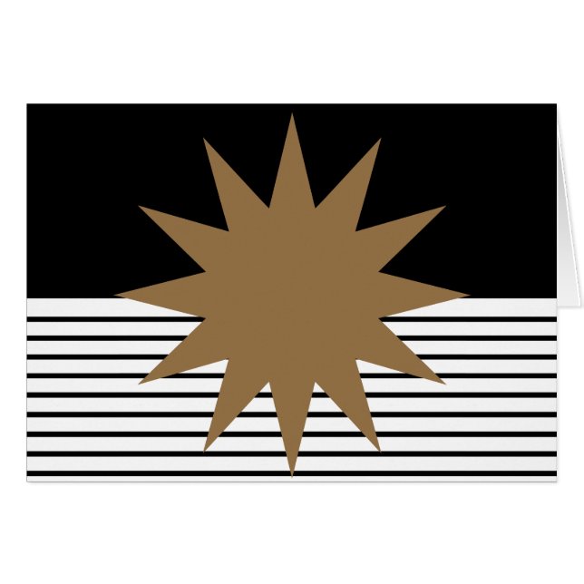 Blocage noir blanc et soleil Brown (Devant horizontal)