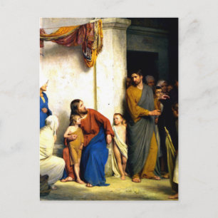 Bloch - Let the Little Children Come Onto Me Postcard