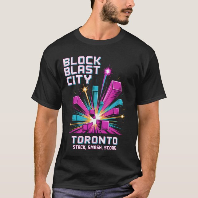 Block Blast City T-Shirt (Front)