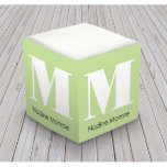 Block Initial Monogram Memo Square Post-it Notes<br><div class="desc">When you want to add colour to the handiest memos around,  look no further than these self stick memo cubes. Each self stick memo pad measures 3 3/8" square and has 675 sheets. Matte Ink Colours Paper Colour: White</div>