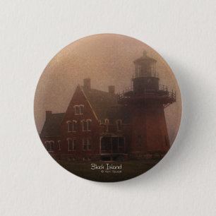 Block Island 2 Inch Round Button