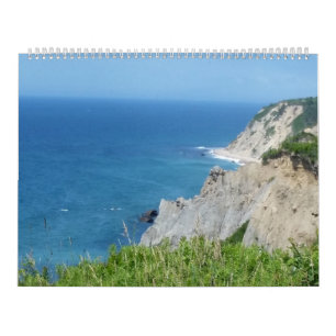 Block Island Bluffs - Block Island, Rhode Island Calendar
