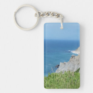 Block Island Bluffs - Block Island, Rhode Island Keychain