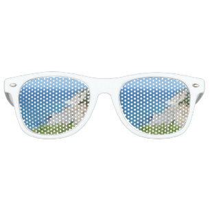 Block Island Bluffs - Block Island, Rhode Island Retro Sunglasses