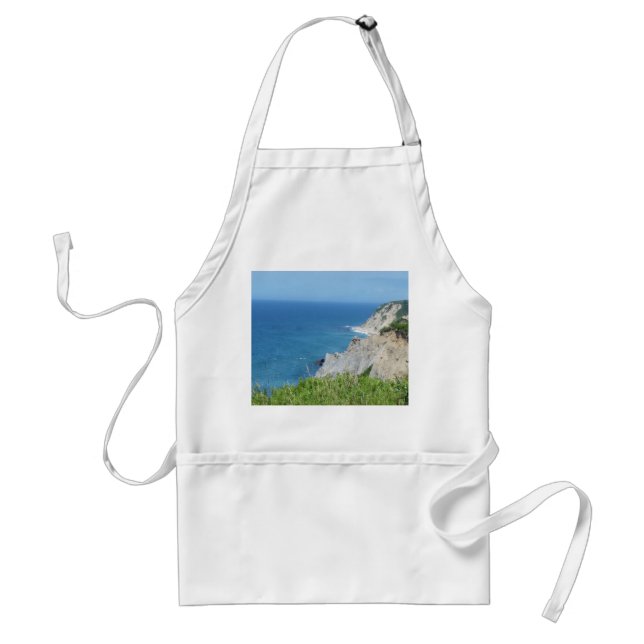 Block Island Bluffs - Block Island, Rhode Island Standard Apron (Front)