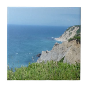 Block Island Bluffs - Block Island, Rhode Island Tile