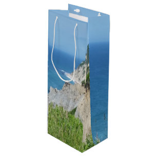 Block Island Bluffs - Block Island, Rhode Island Wine Gift Bag