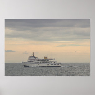 Block Island Ferry Poster