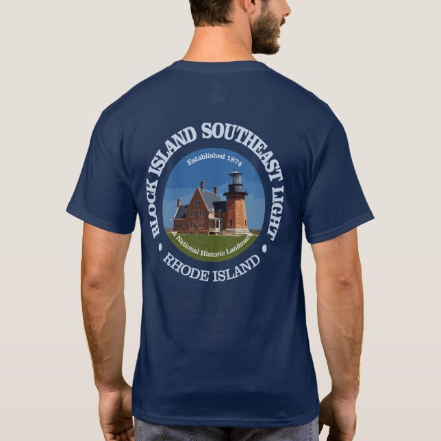 Block Island SE Light T-Shirt (Back)
