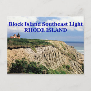 Block Island Southeast Lighthouse, RI Carte postal