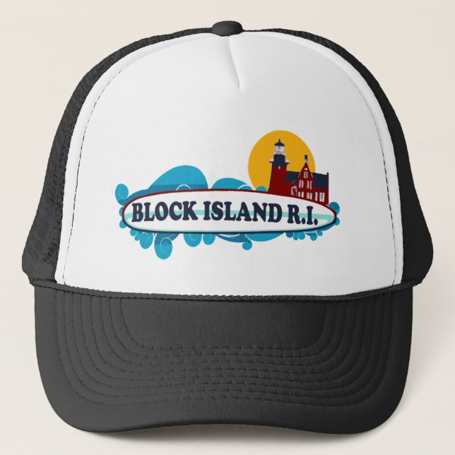 Block Island. Trucker Hat (Front)