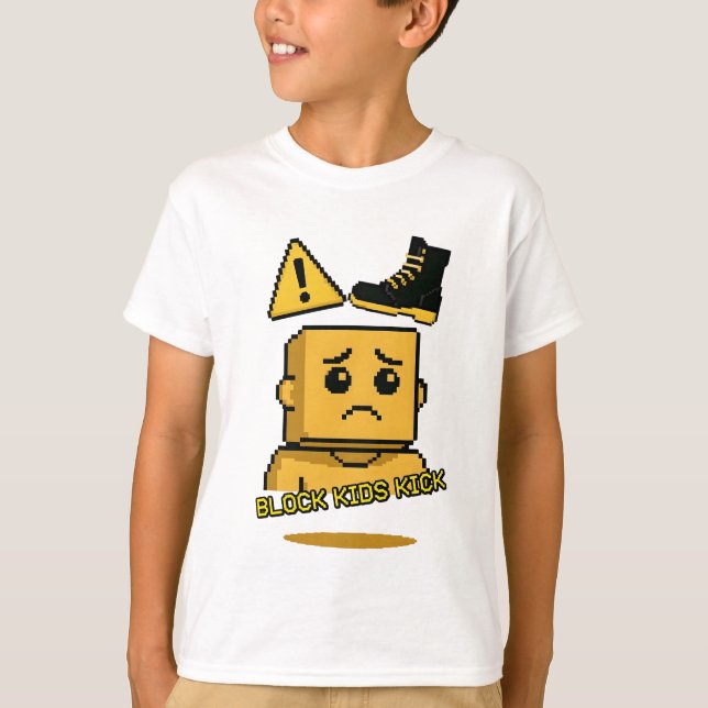 BLOCK KIDS KICK T-Shirt (Front)
