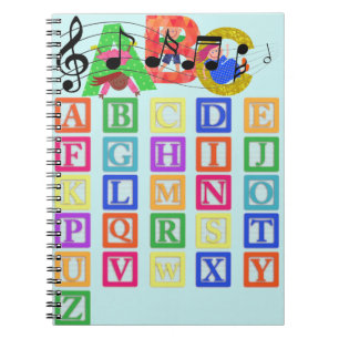Block Letters Notebook