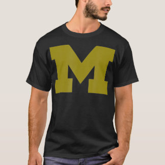 Block M Faded Gold T-Shirt