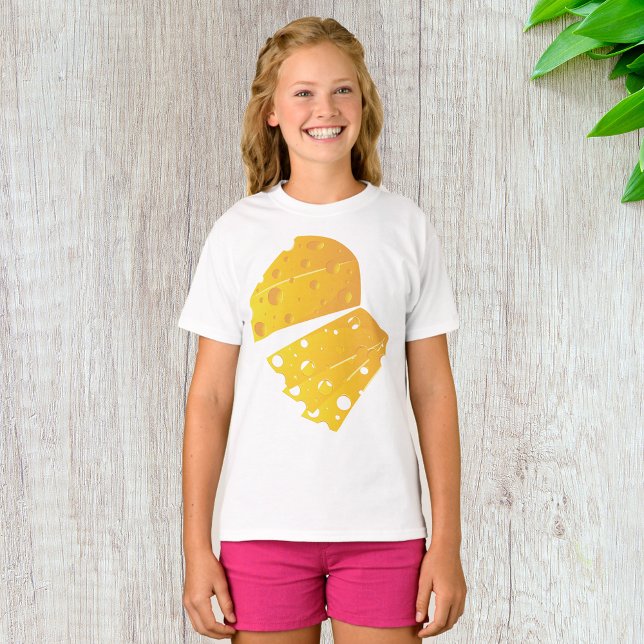 Block Of Cheese Girls T-Shirt (Creator Uploaded)