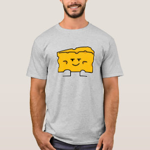 Block of Cheese mac dairy milk protein fat wedge T-Shirt