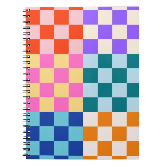 Block Pattern | Notebook Journal (Front)