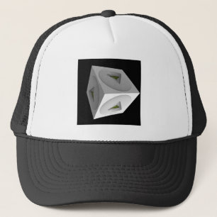 BLOCK PYRAMID TRUCKER HAT