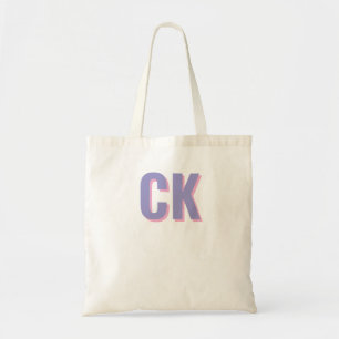 Block Shadow Tote Bag, Bridesmaid Gift graduation  Bag