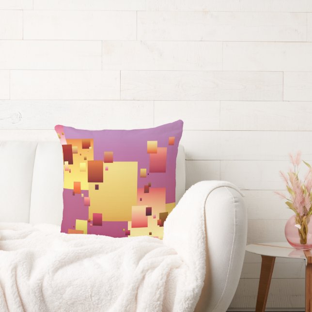 Blockage Throw Pillow (Couch)