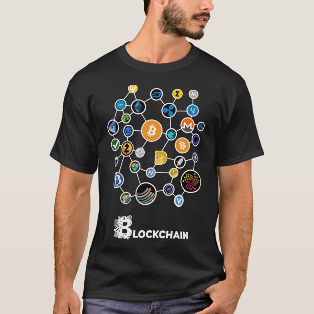 Blockchain Crypto - Cryptocurrency shirt  Hoodie - (Front)