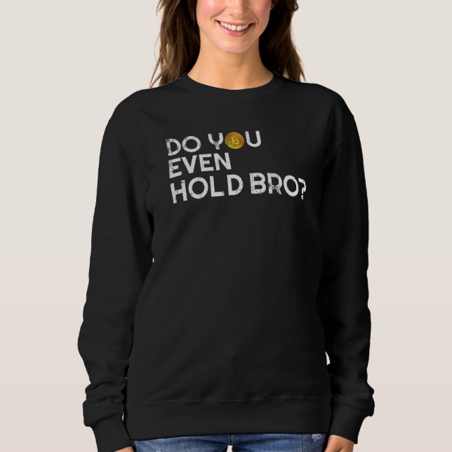 Blockchain Cryptocurrency Bitcoin Crypto Traders M Sweatshirt (Front)