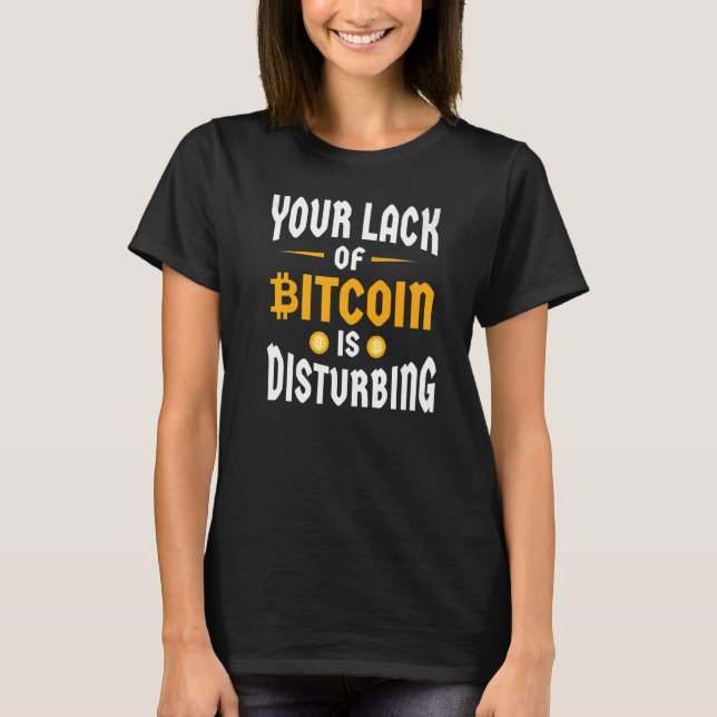 Blockchain Cryptocurrency Bitcoin Crypto Traders M T-Shirt (Front)