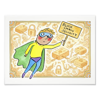 Blockchain Photo Print