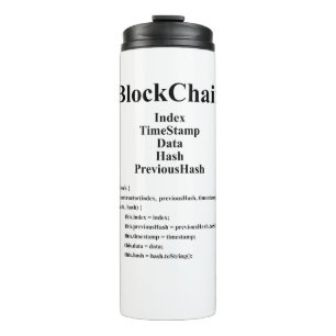 BlockChain Thermal Tumbler