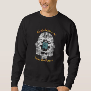 Blockchain X Ai Artificial Intelligence Crypto Sweatshirt