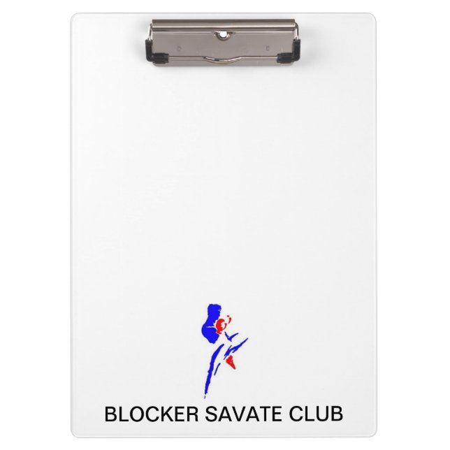 Blocker Savate Club Clipboard (Front)