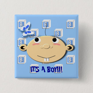 Blocks-Button 2 Inch Square Button