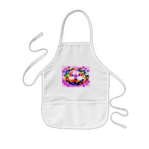 Blocks in a Bubble Kids Apron
