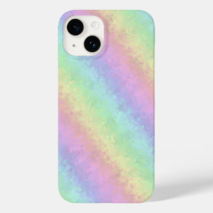 Blocks in Pastel Colours 3D Rainbow Art Case-Mate iPhone 14 Case