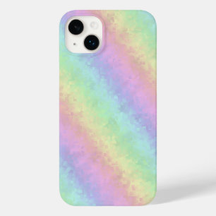 Blocks in Pastel Colours 3D Rainbow Art Case-Mate iPhone 14 Plus Case